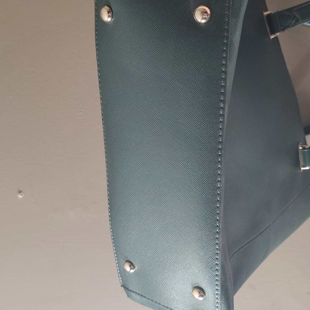 Roccobarocco Dark Green Tote Purse - Picture 6 of 9